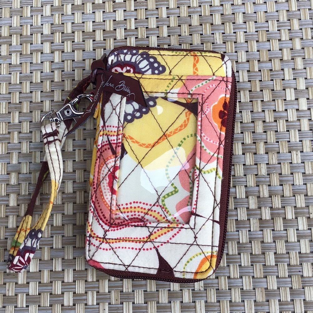 Vera Bradley Buttercup ID Wristlet